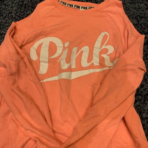 PINK off-shoulder Top - Picture 1 of 2